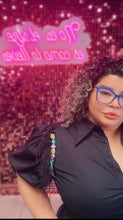 Cargar imagen en el visor de la galería, Puff feather top plus size
