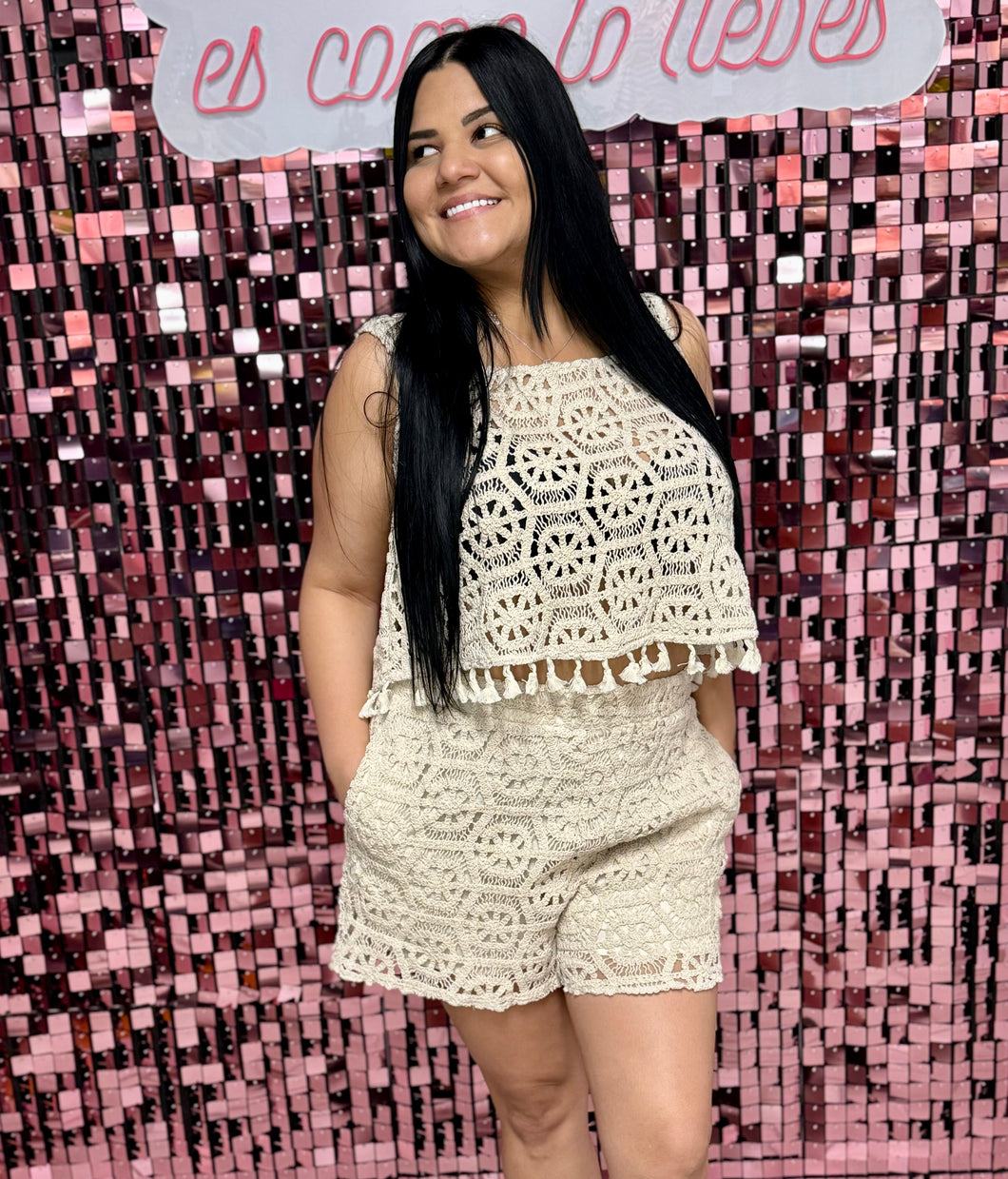 Boho Short Set