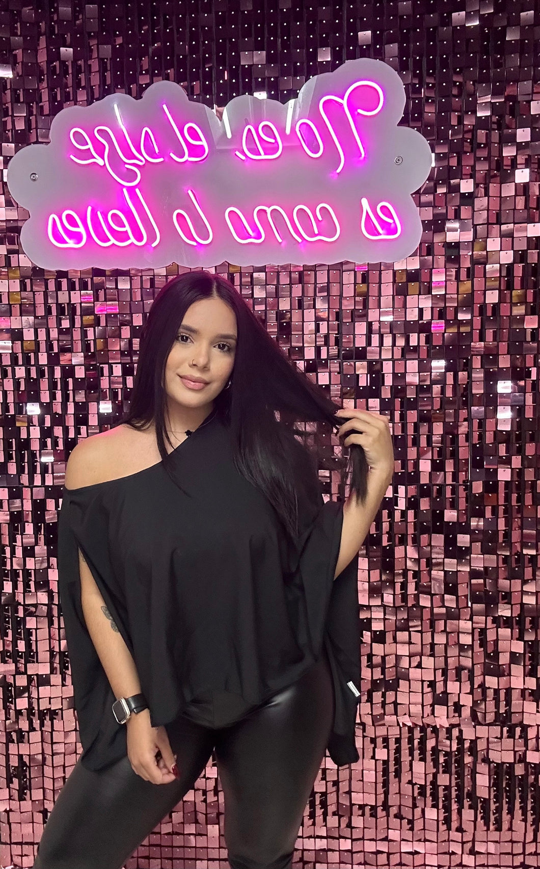 One shoulder Top